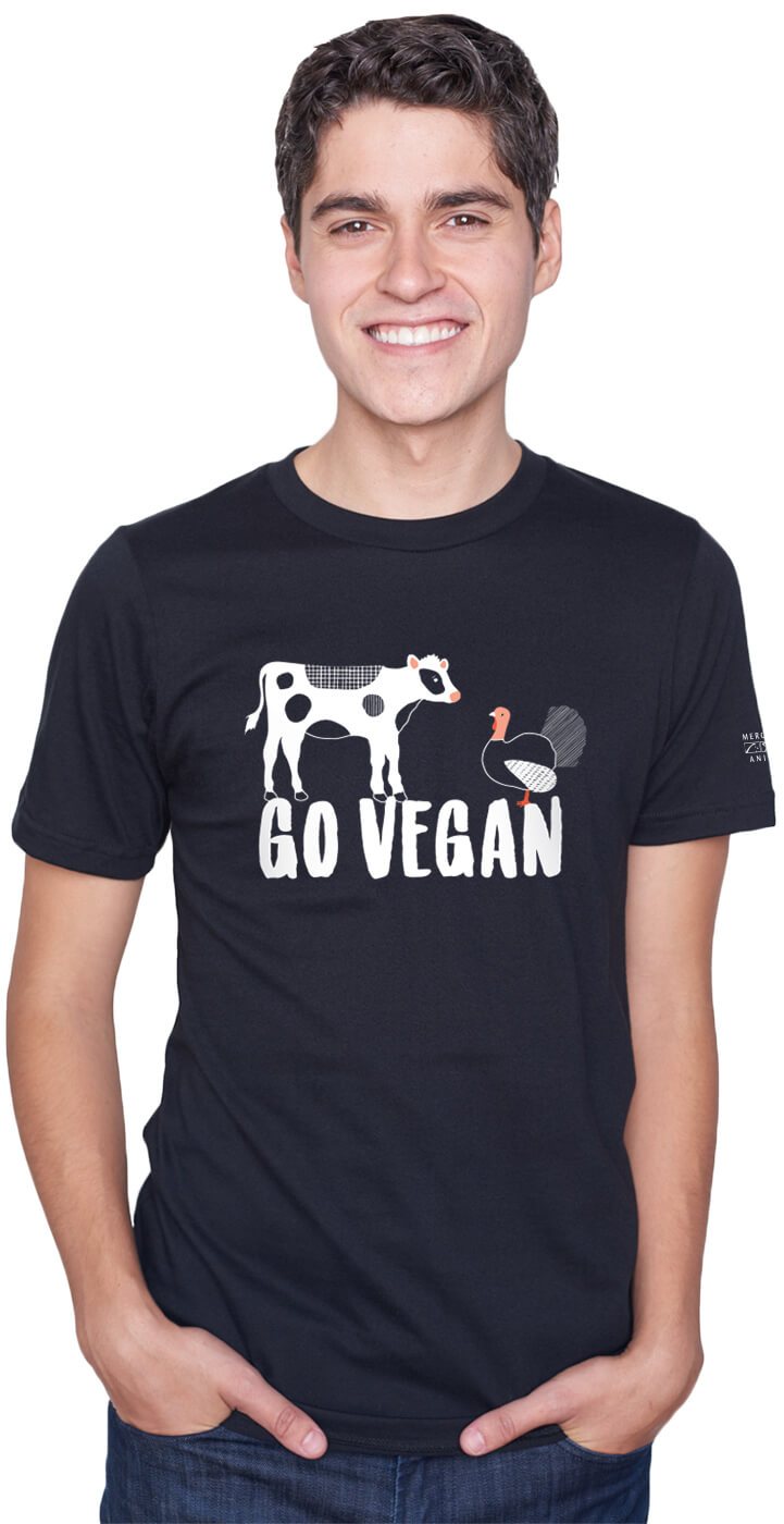 ‘Go Vegan’ T