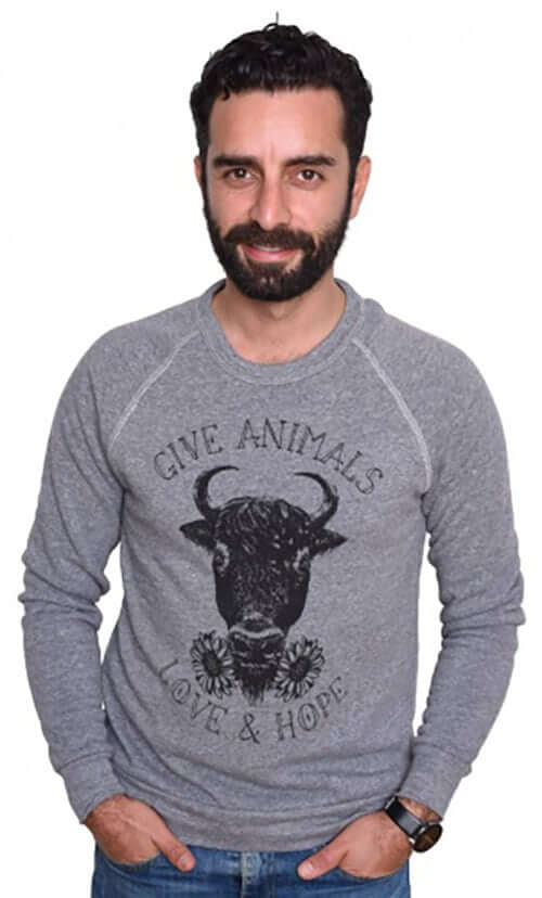 Eco Fleece 'Love & Hope' Sweatshirt